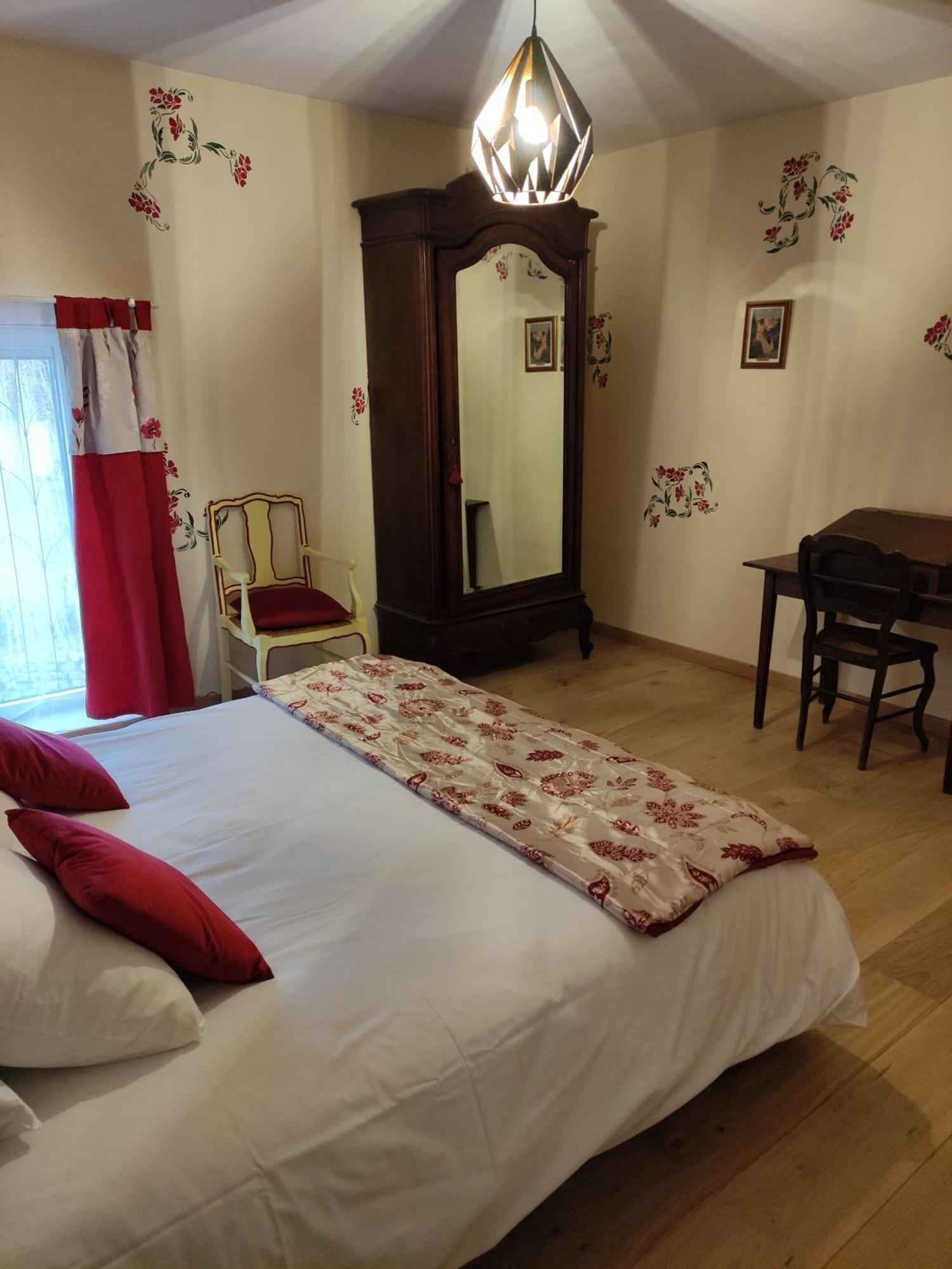 Bed and Breakfast Bleu Bonheur Dennevy Zimmer foto